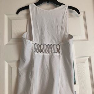 White Lululemon Tank